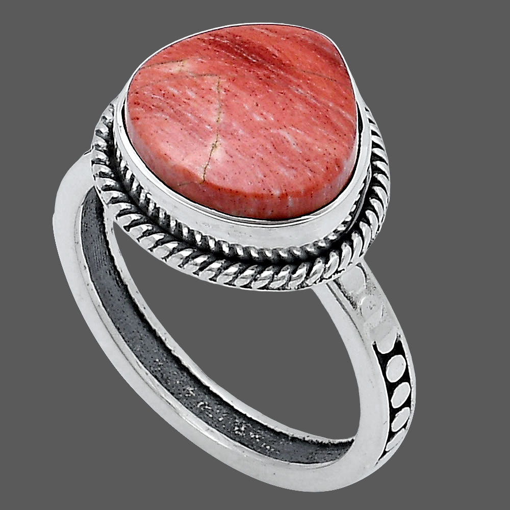 Natural Snake Skin Jasper Ring size-7 R-1066 SDR229314