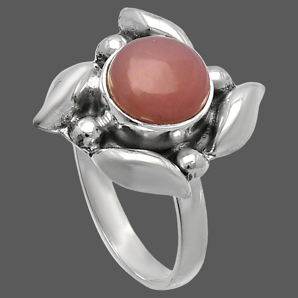 Natural Guava Quartz - Brazil Ring size-8 R-1125 SDR229496