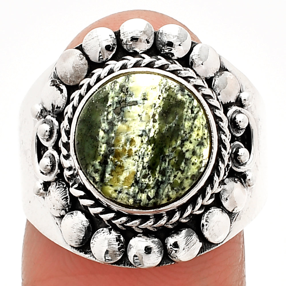 Natural Chrysotile Ring size-8 R-1399 SDR232665