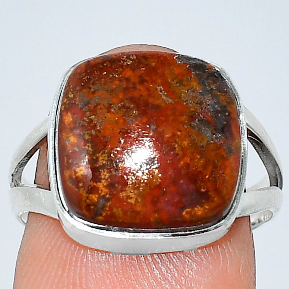 Natural Rare Cady Mountain Agate Ring size-7.5 R-1002 SDR240070