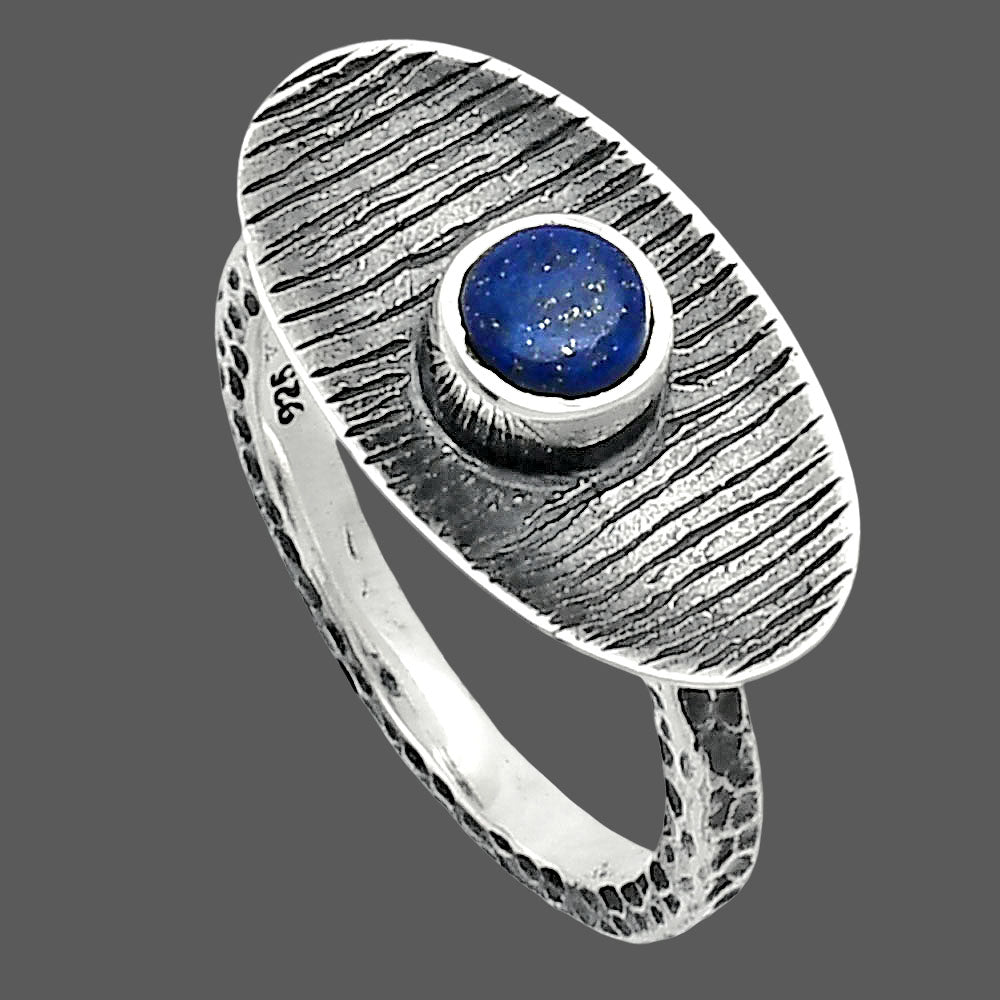 Natural Lapis Lazuli - Afghanistan Ring size-7 R-1573 SDR244247