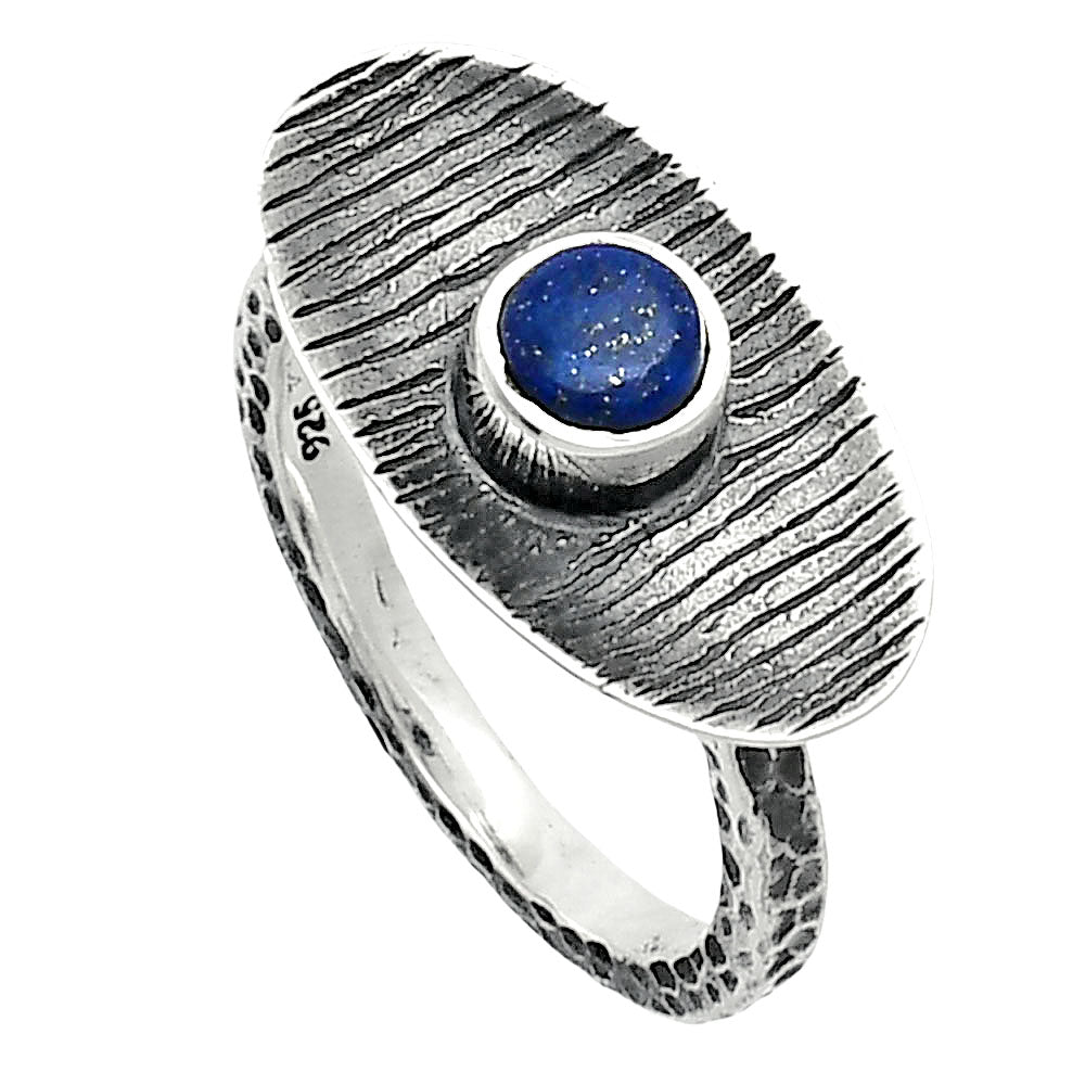 Natural Lapis Lazuli - Afghanistan Ring size-7 R-1573 SDR244247