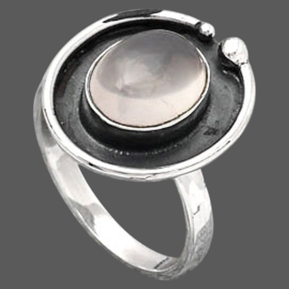 Natural Rose Quartz - Madagascar Ring size-7 R-1168 SDR245922