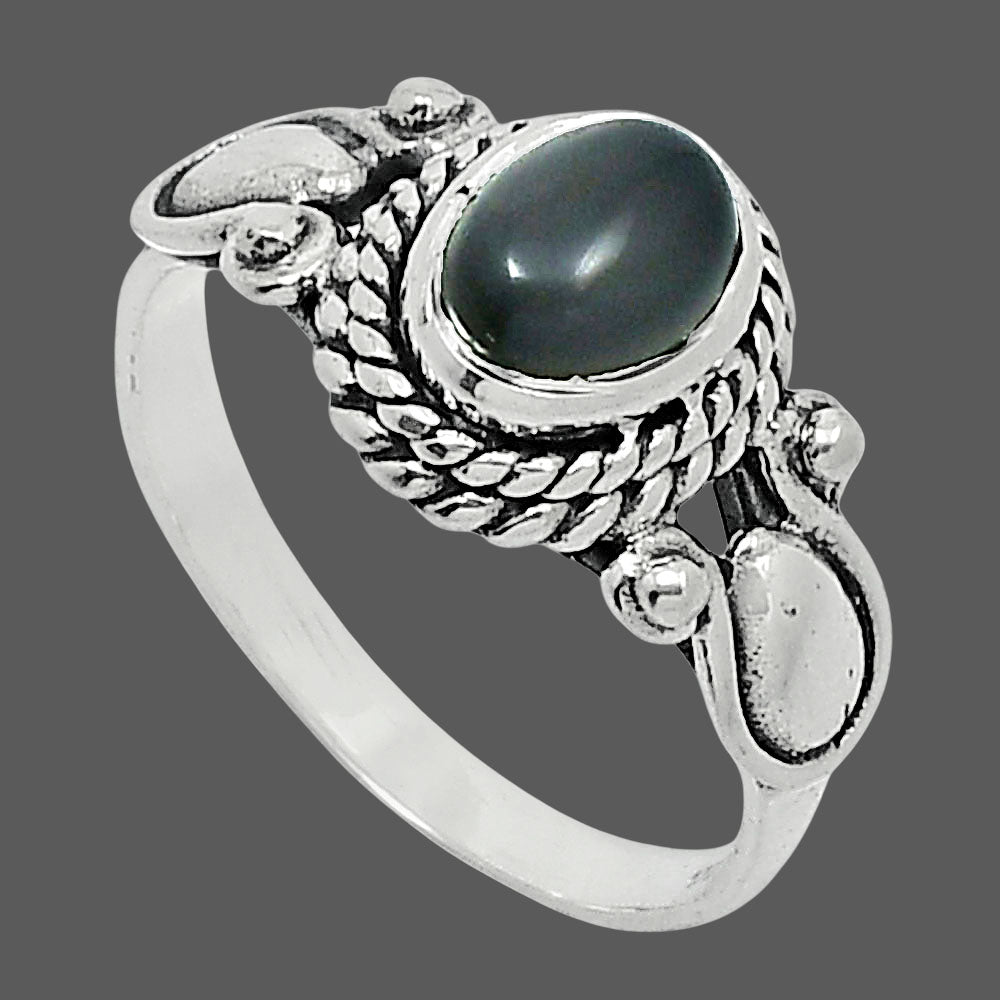 Natural Gray Moonstone Ring size-7 R-1345 SDR247906
