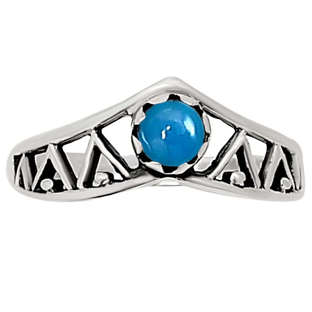 Sleeping Beauty Turquoise Ring size-8 R-1172 SDR252449