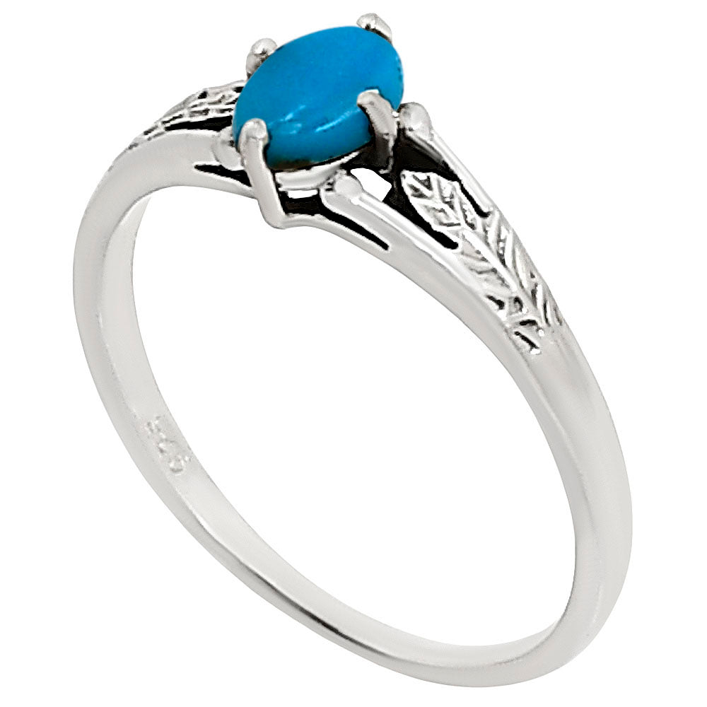 Sleeping Beauty Turquoise Ring size-5 R-1172 SDR252634