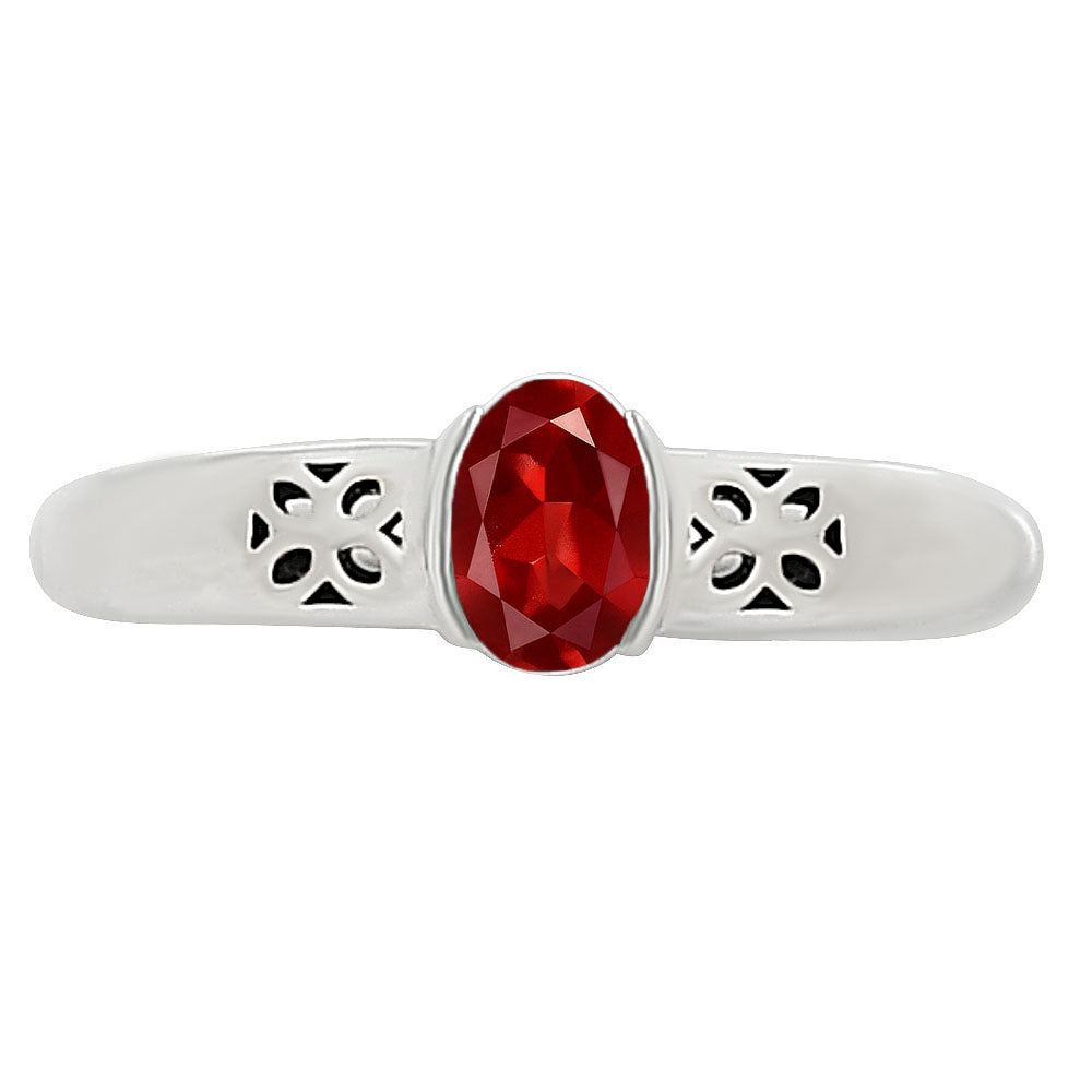 Hessonite Garnet Ring size-6 R-1730 SDR252758