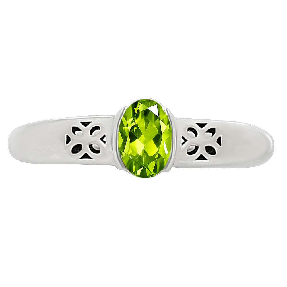 Peridot Ring size-6 R-1730 SDR252787