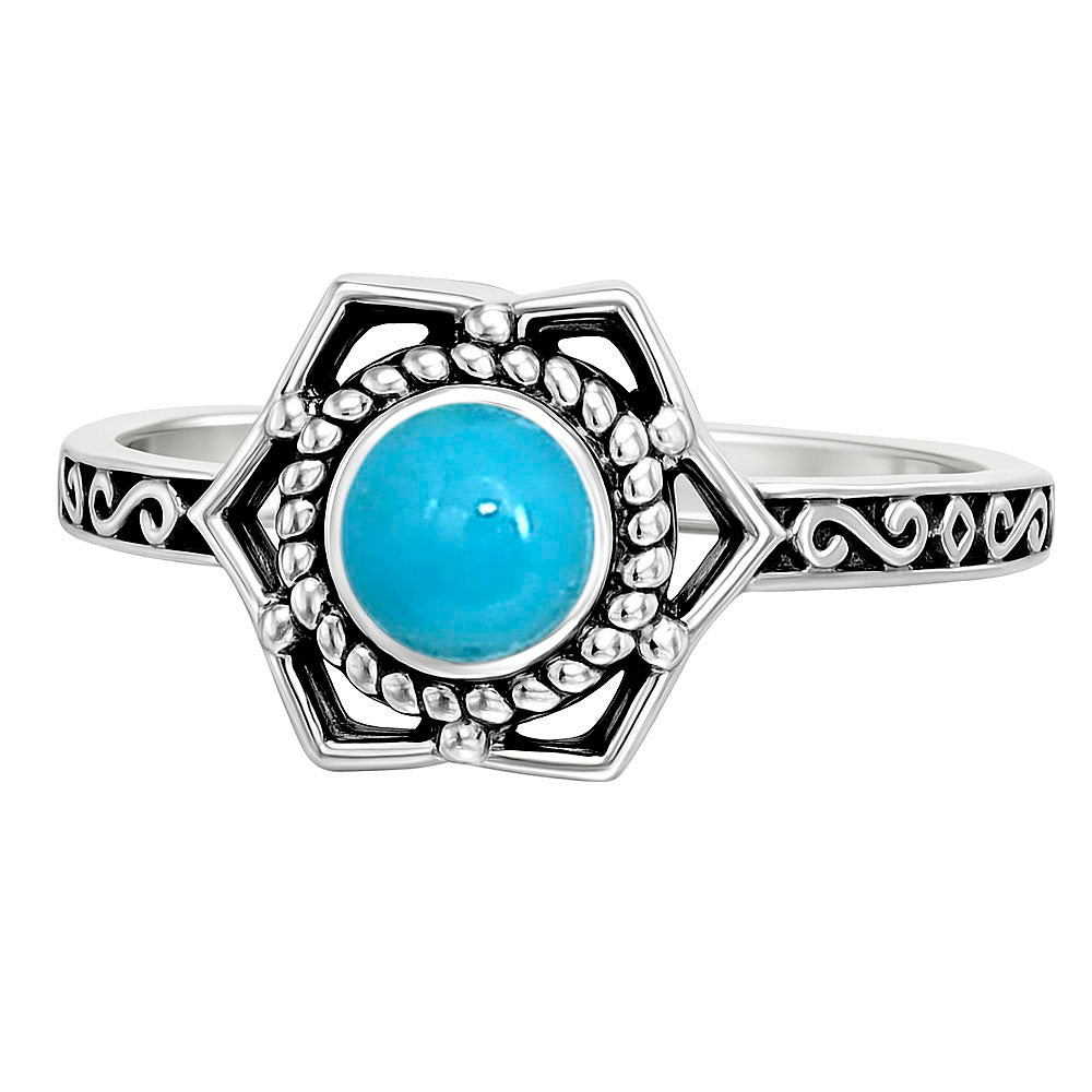 Sleeping Beauty Turquoise Ring size-7 R-1744 SDR253063