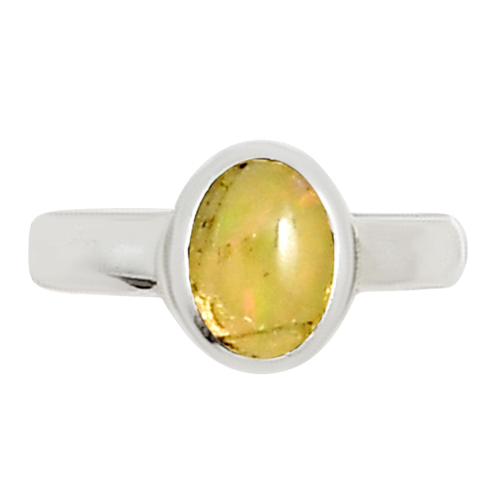 Ethiopian Opal Ring size-5 R-1001 SDR253662