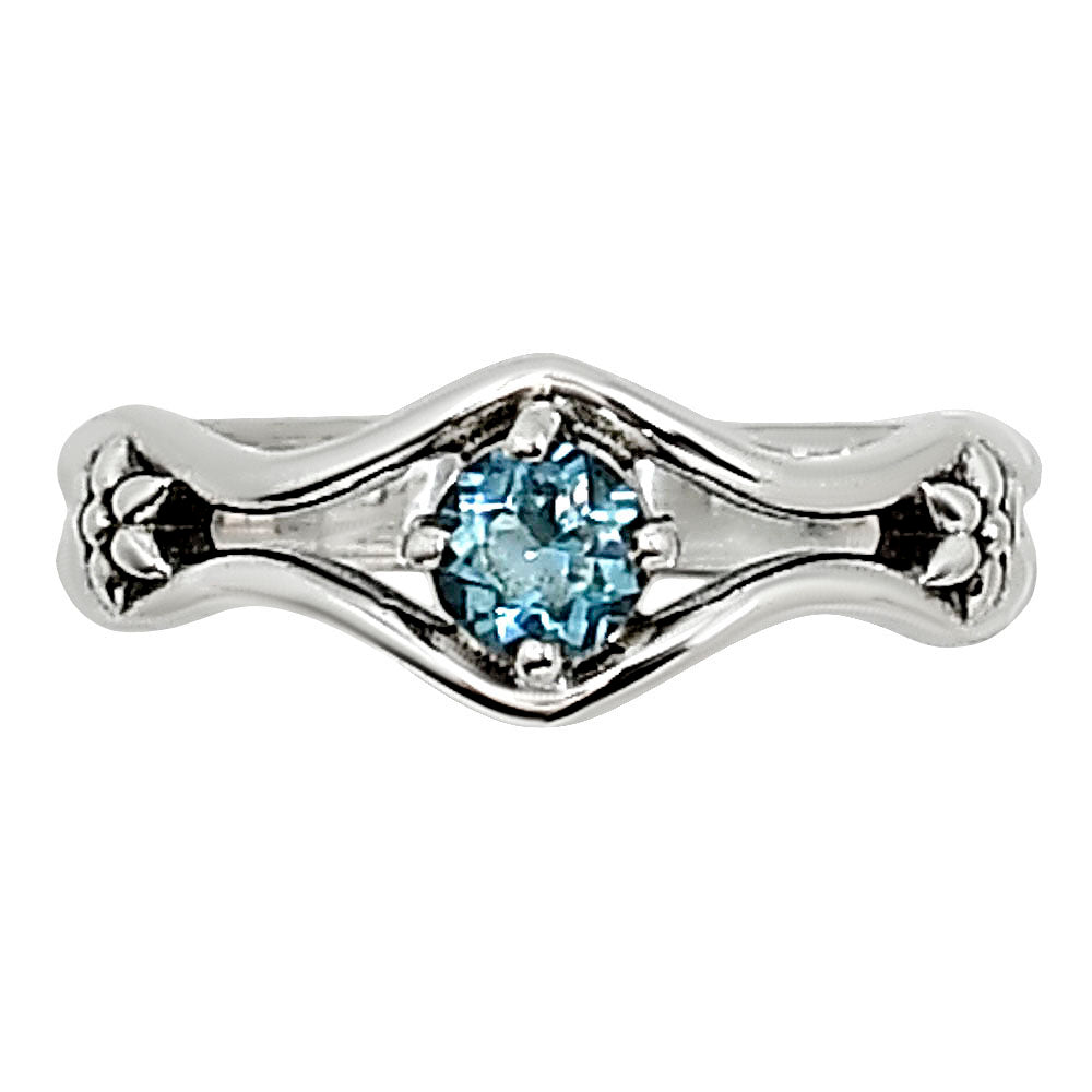 London Blue Topaz Ring size-8 R-1720 SDR254113