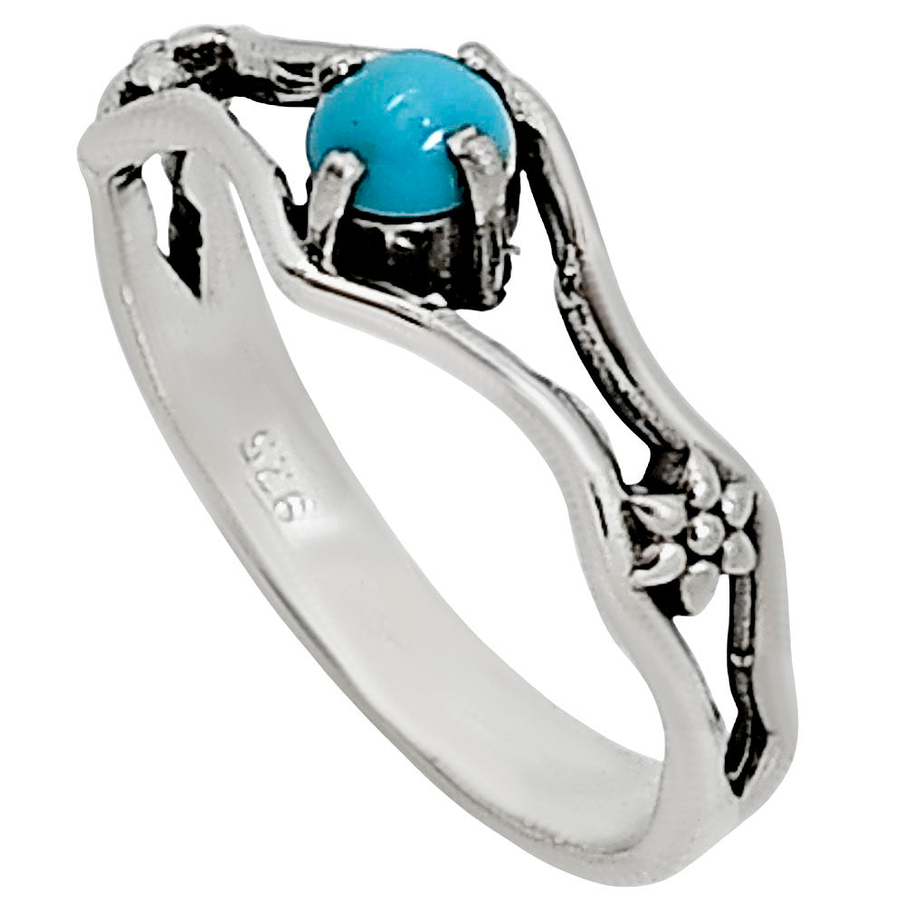 Sleeping Beauty turquoise Ring size-8 R-1720 SDR254126