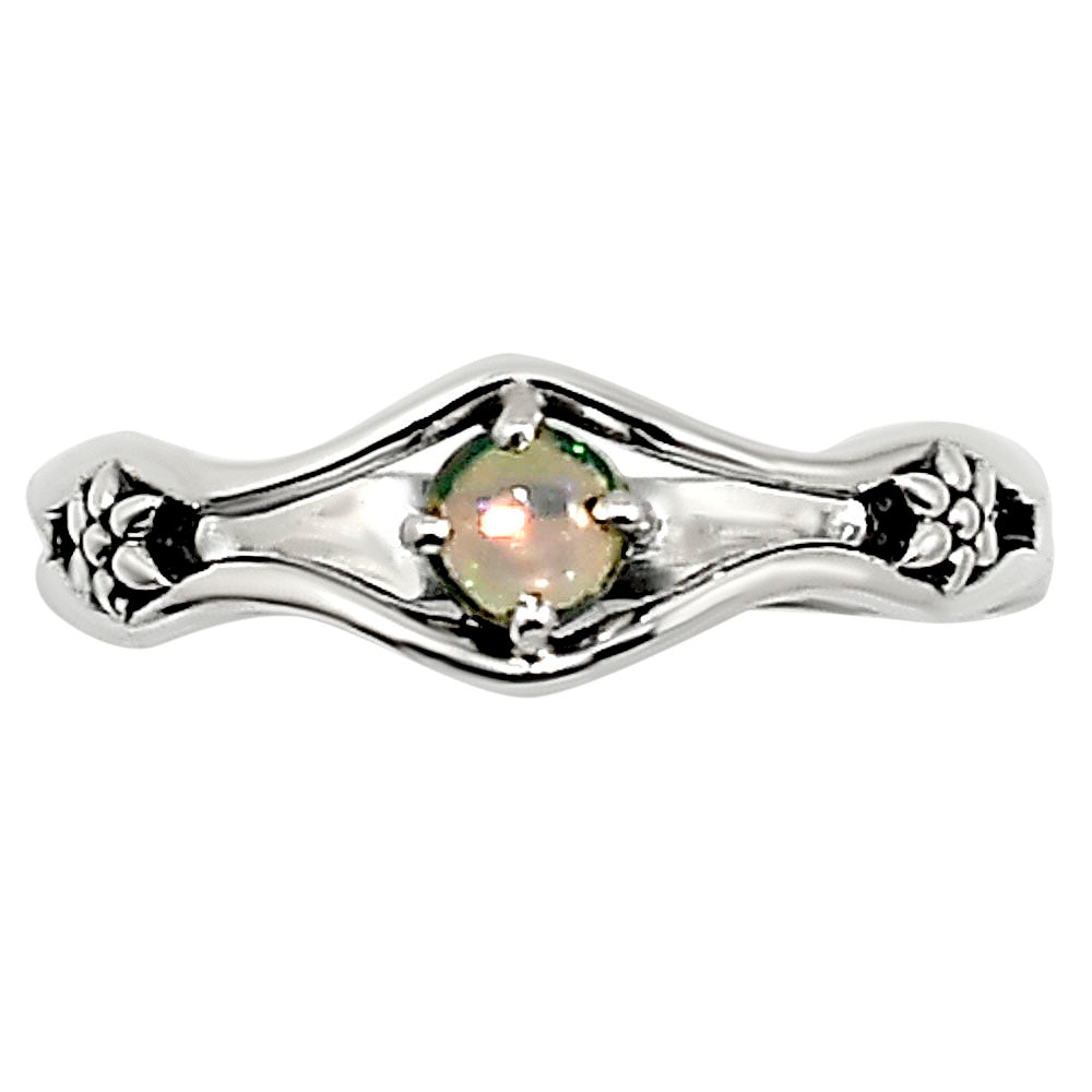 Ethiopian Opal Ring size-8 R-1720 SDR254147