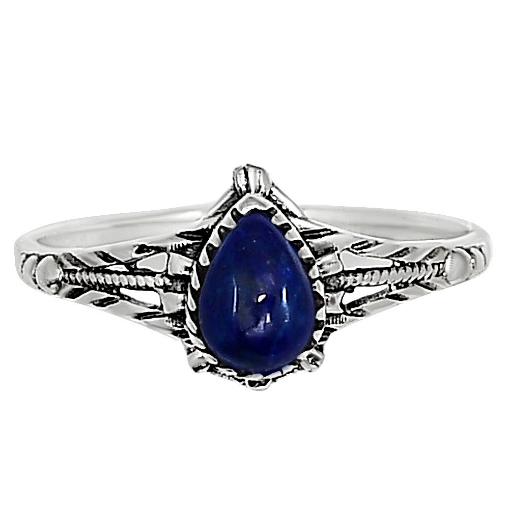 Lapis Lazuli Ring size-5 R-1345 SDR254233