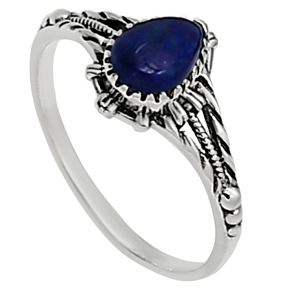 Lapis Lazuli Ring size-5 R-1345 SDR254233
