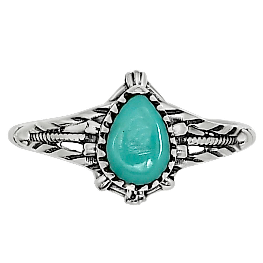 Sleeping Beauty turquoise Ring size-5 R-1345 SDR254250