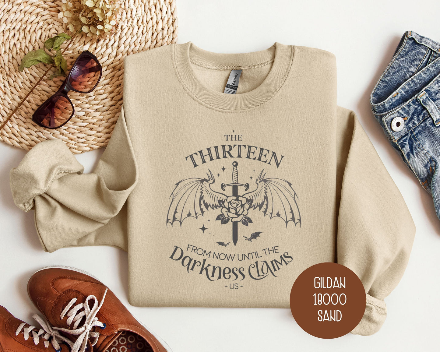 The Thirteen From Now Until The Darkness Claims Us Sweatshirt