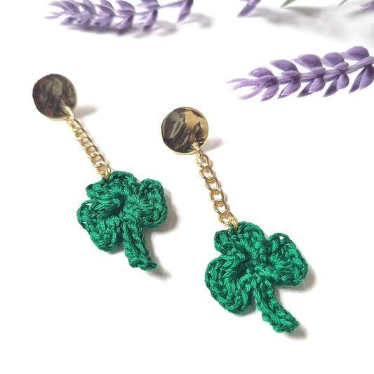 Shamrock Dangle Earrings