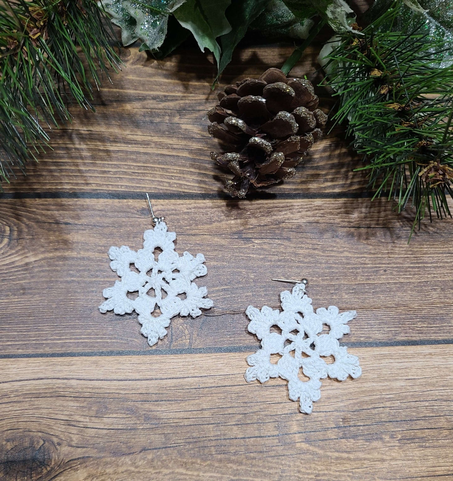 Snow Flake Earrings