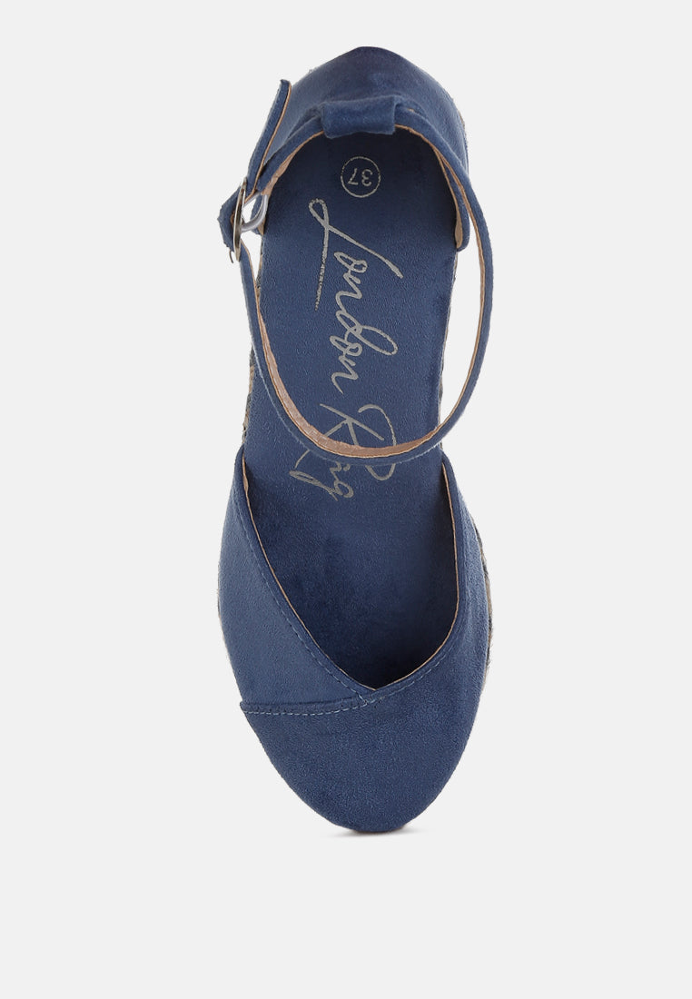 Sorcruz Wedge Heel Espadrilles Sandals
