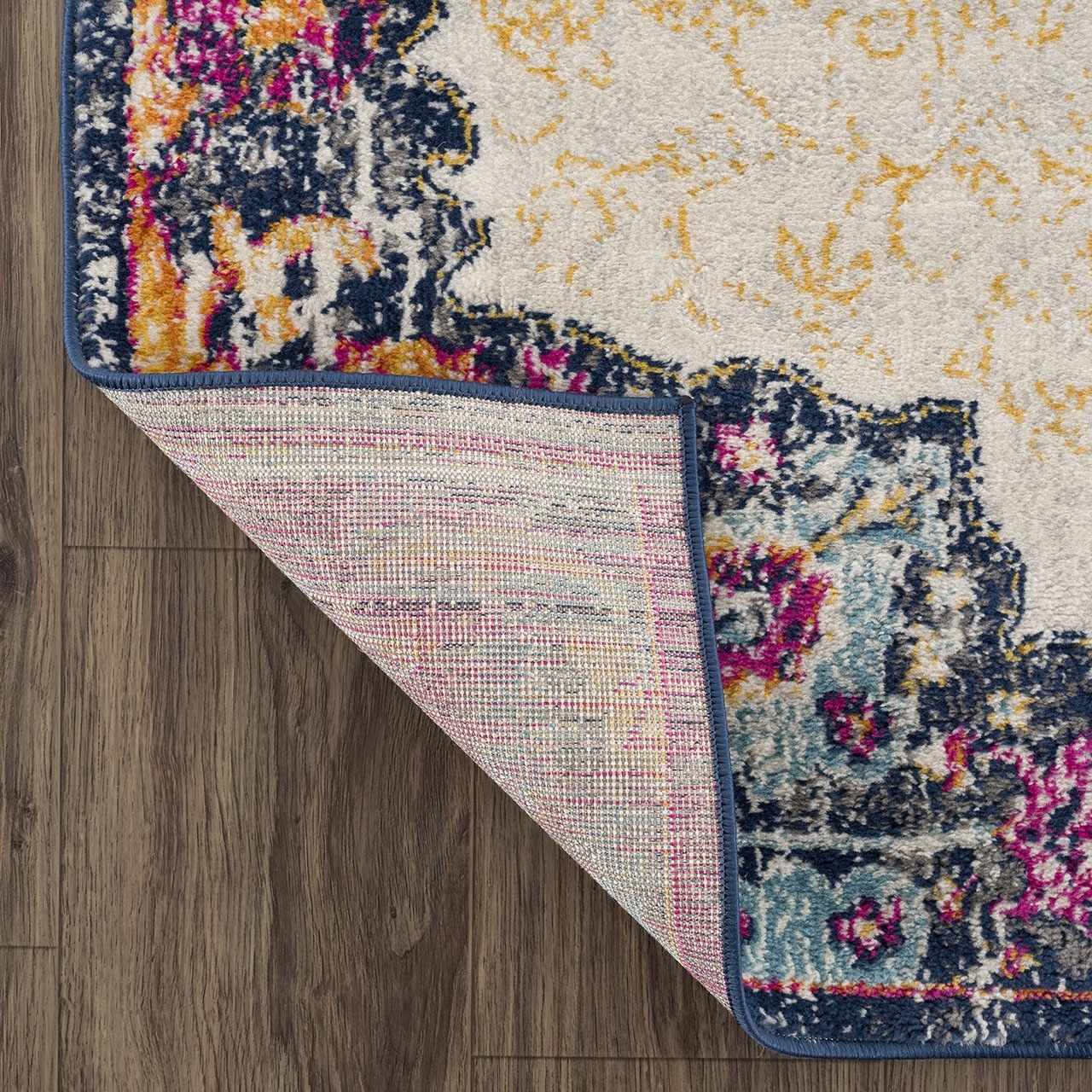 Tigrit Blue & Orange 2300 Area Rug - Clearance