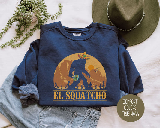 El Squatcho Comfort Colors Sweatshirt