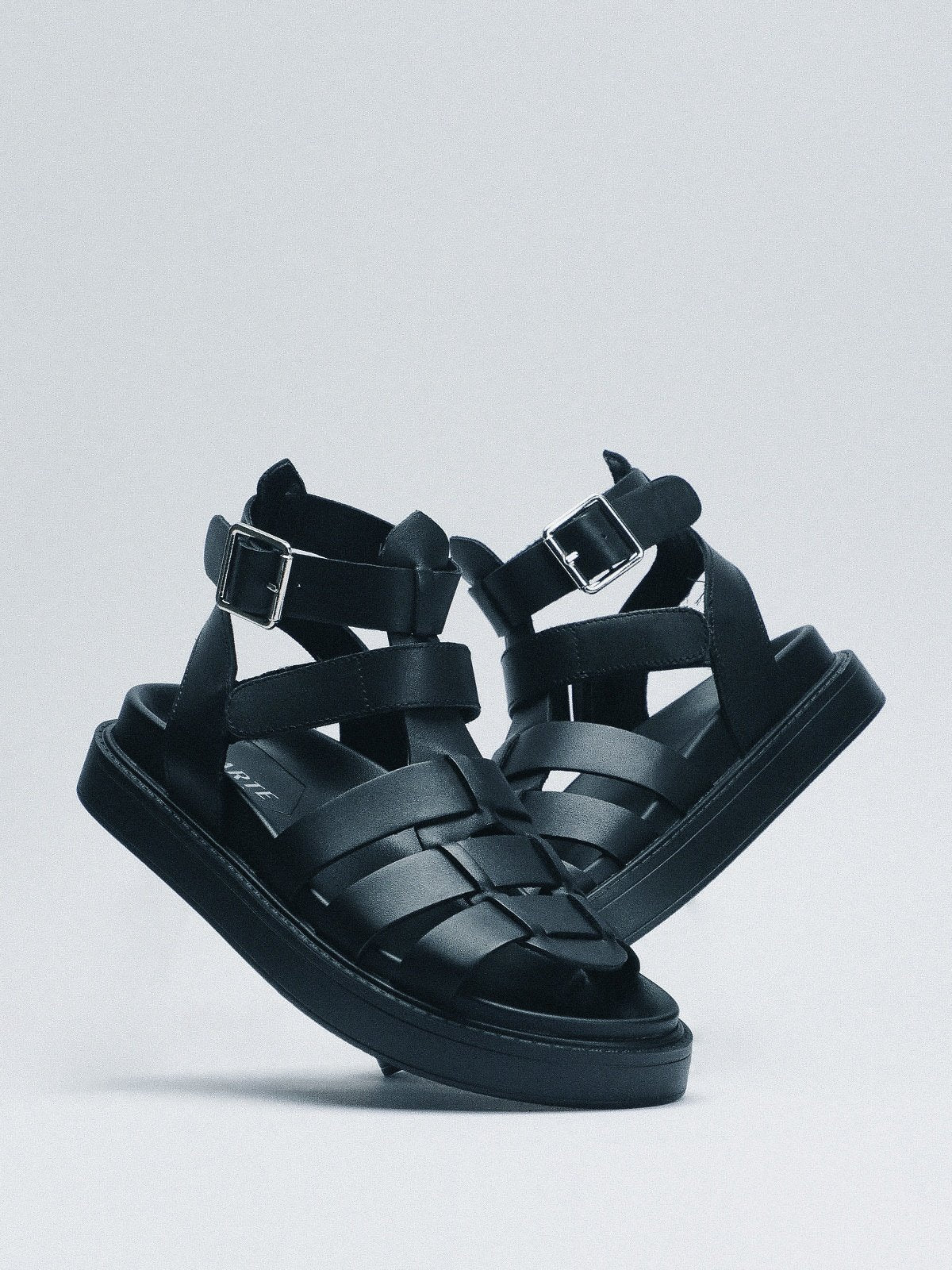 Women's leather sandals