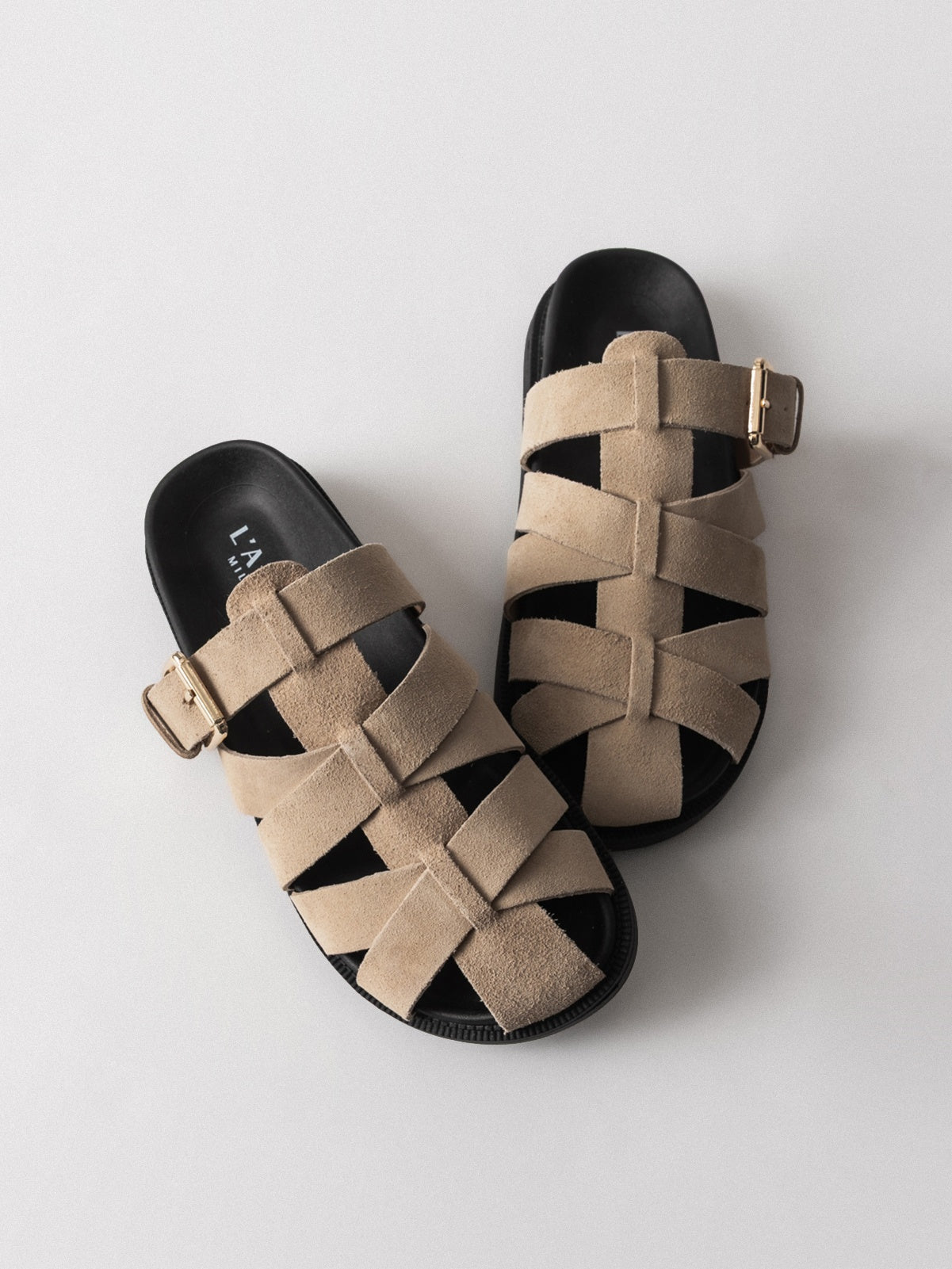 Women's leather sandals