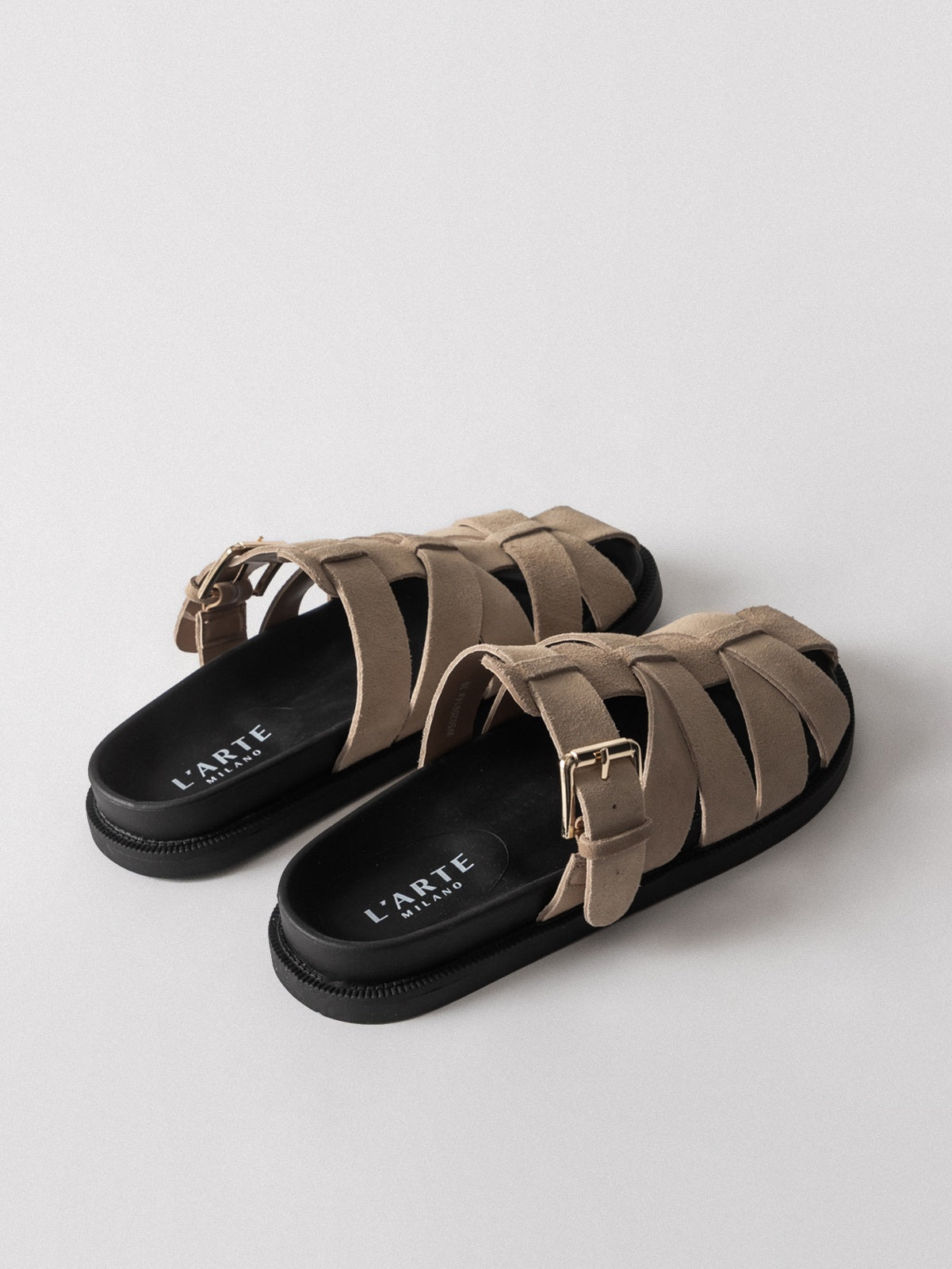 Women's leather sandals