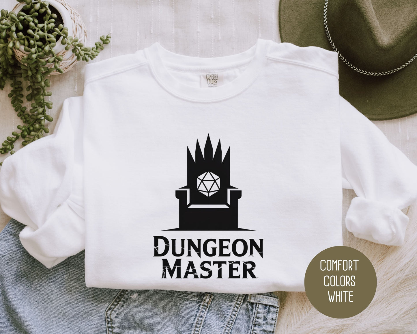Dungeon Master Comfort Colors Sweatshirt
