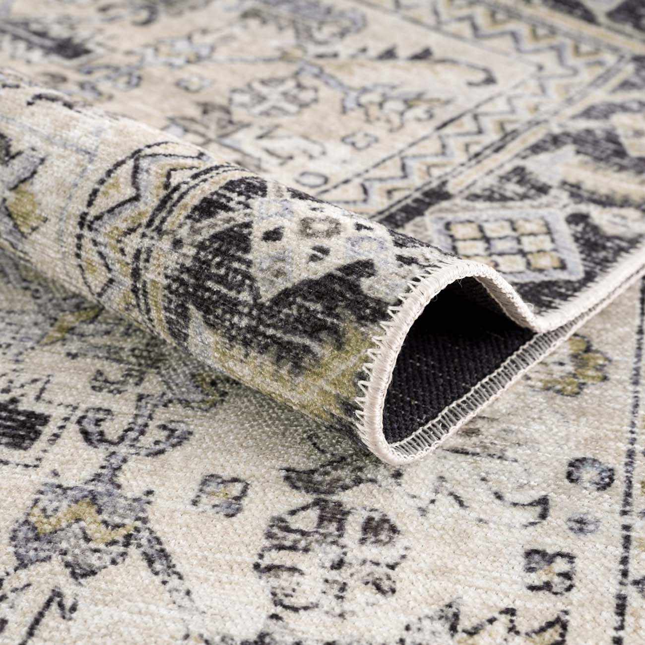 Holi-4606 Washable Area Rug