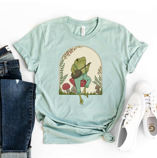 Cottage Core Frog T-shirt