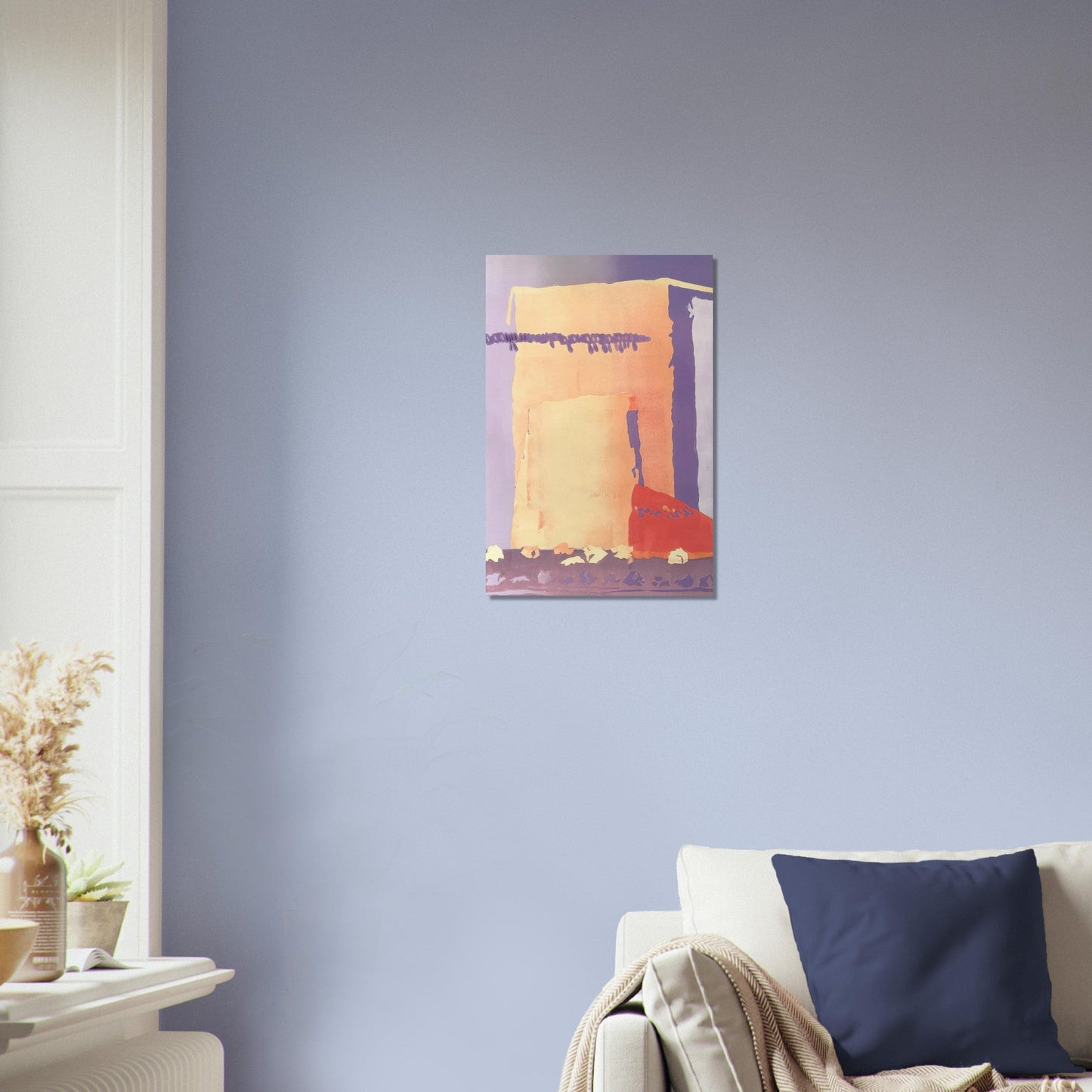 'Spirit of the Southwest' Abstract I 12x18 Museum-Quality Matte Paper Poster | Original Artwork by American Artist Barbara Cleary