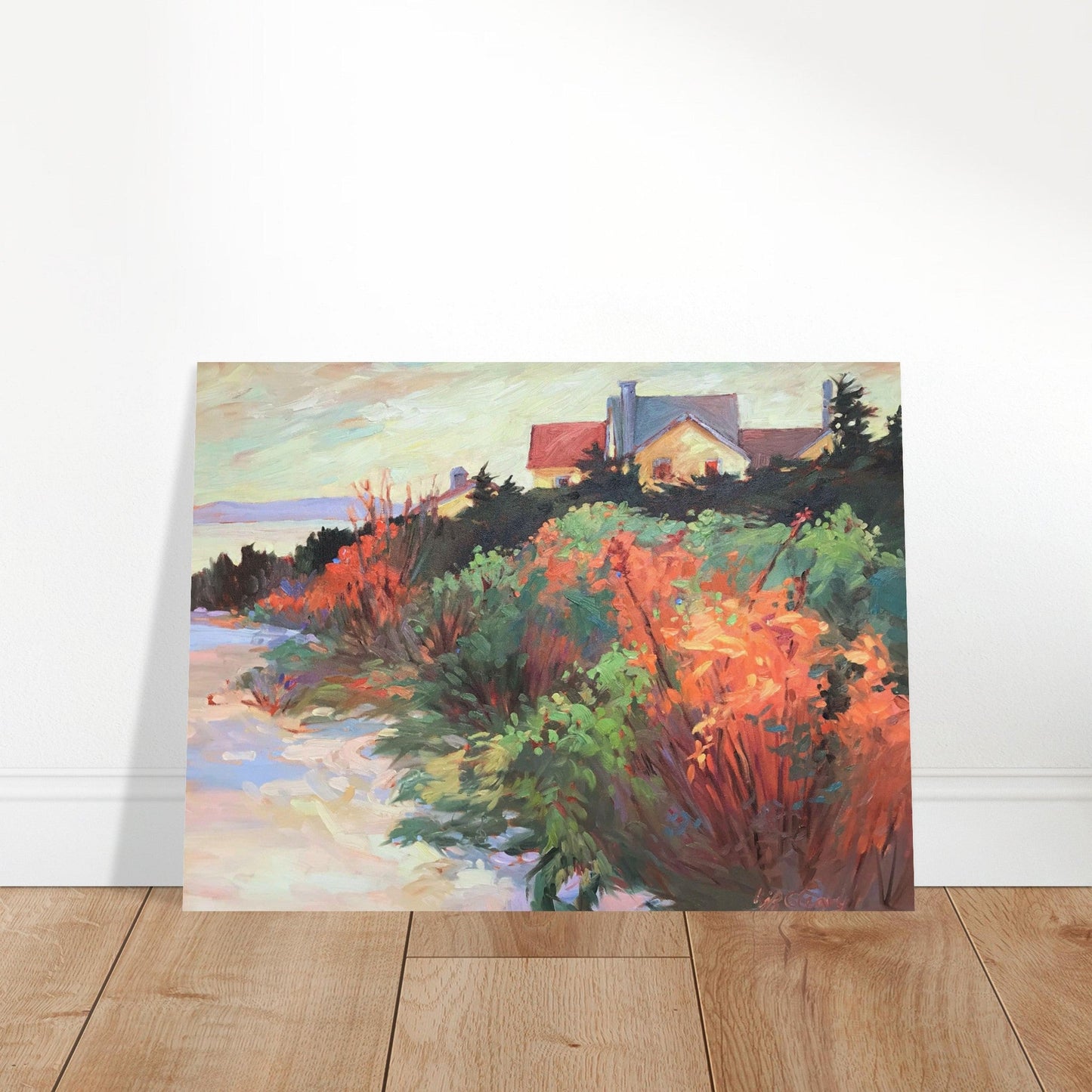 'Crest View' Still Life  I 12x16 Museum-Quality Matte Paper Poster | Original Artwork by American Artist Barbara Cleary