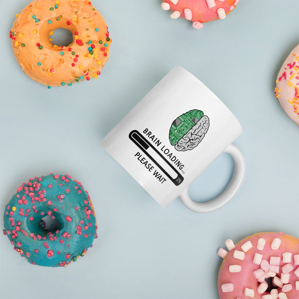 Brain Loading Please Wait Coffee Mug