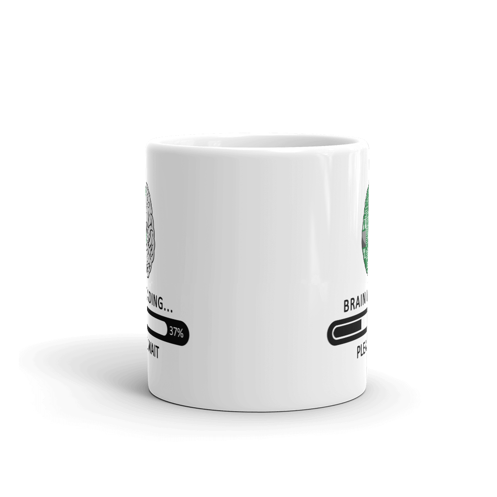 Brain Loading Please Wait Coffee Mug