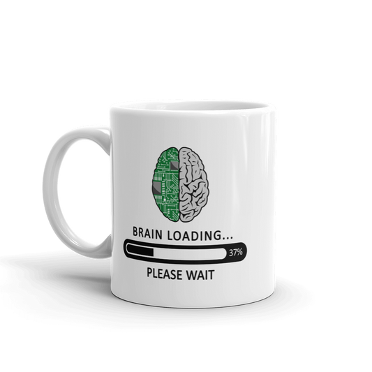 Brain Loading Please Wait Coffee Mug