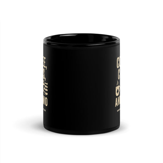 Coffee Chaos And Camo Glossy Mug