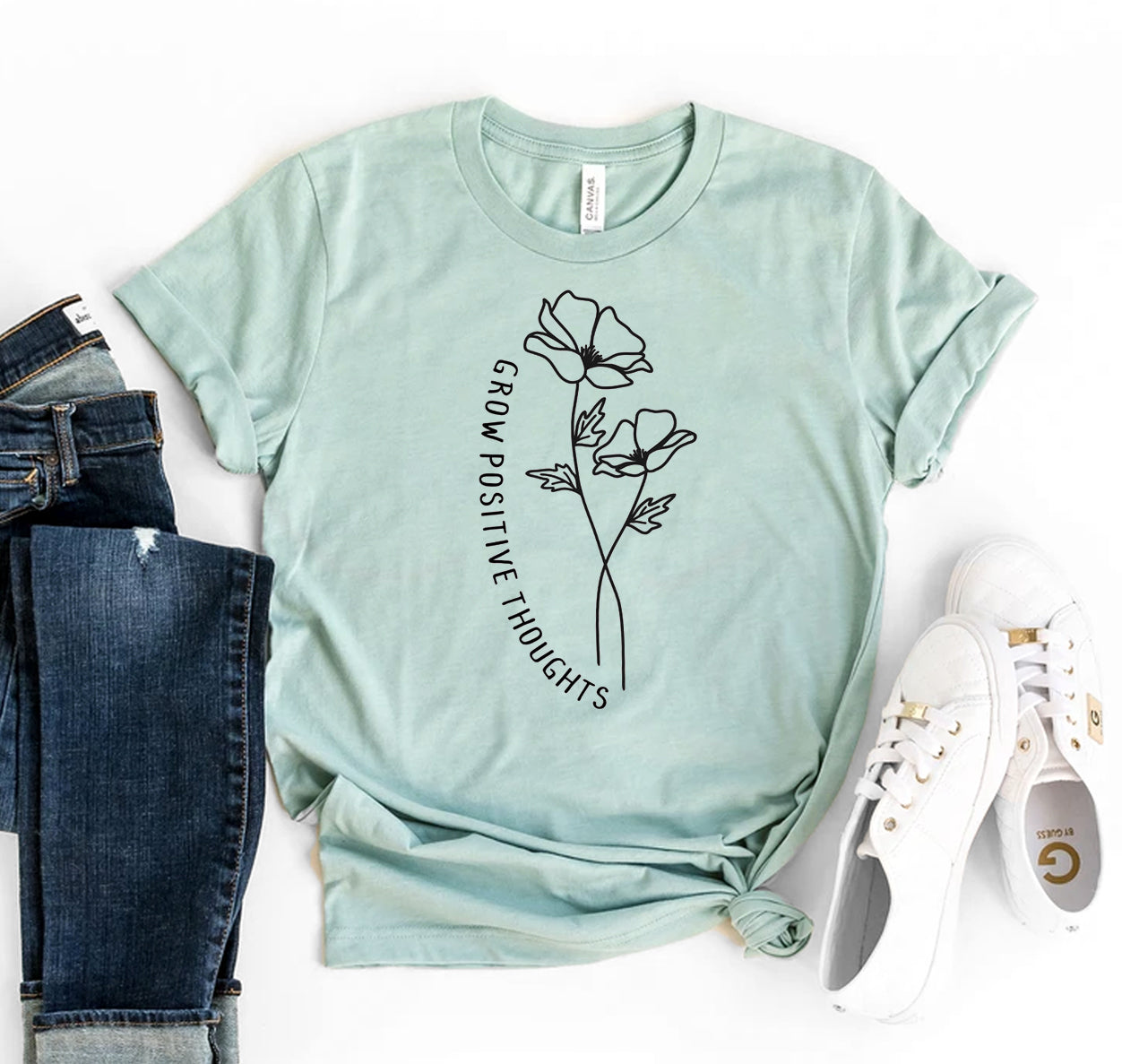 Grow Positive Thoughts T-shirt