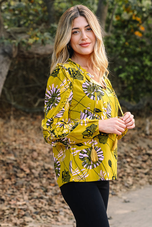Emilena Long Sleeve Blouse Long Sleeve Top