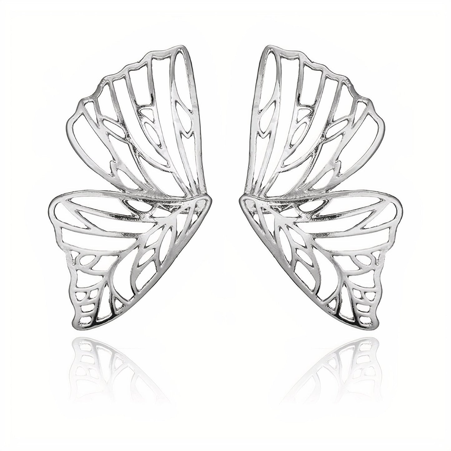 Butterfly -Silver Earrings