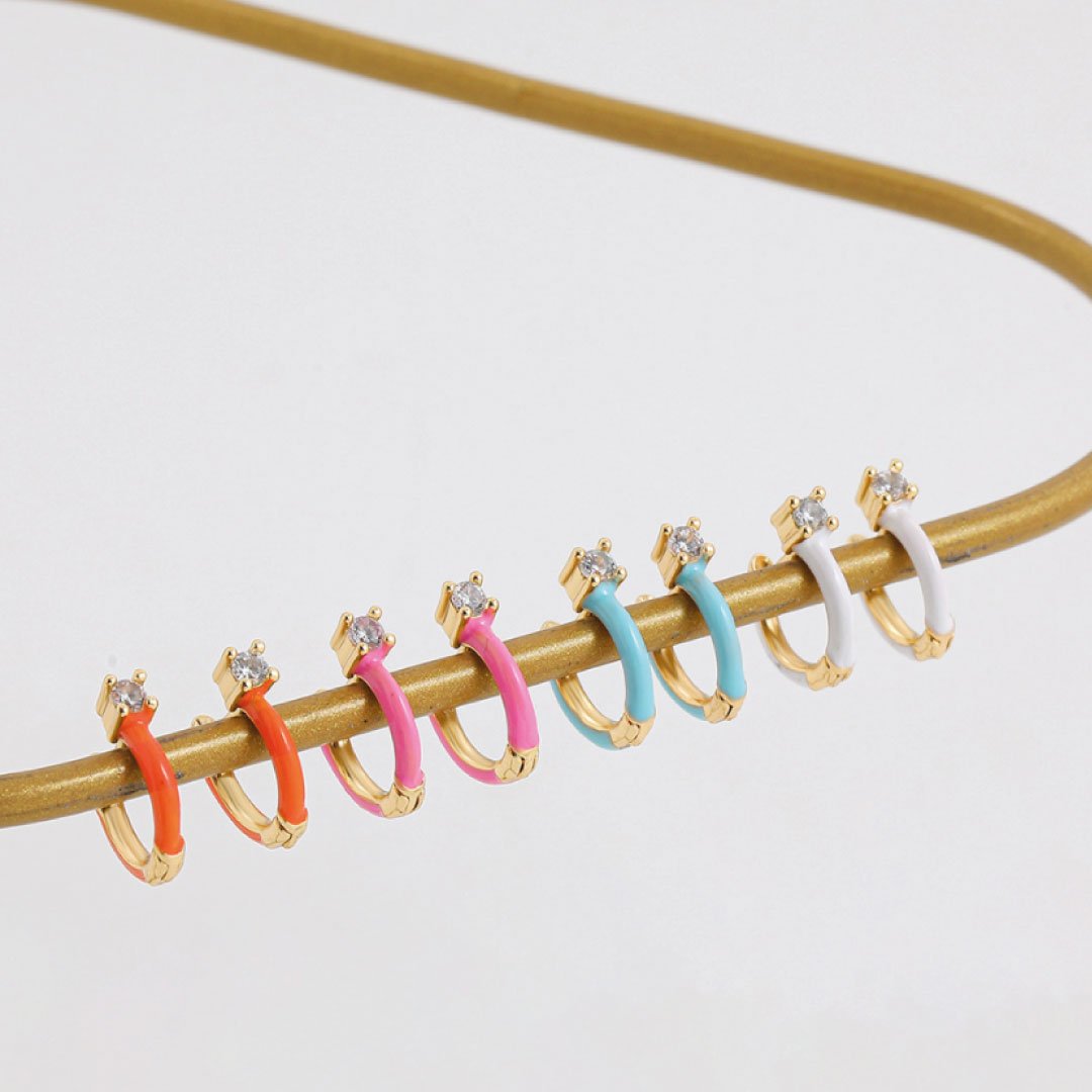 Flirt Huggie Earrings