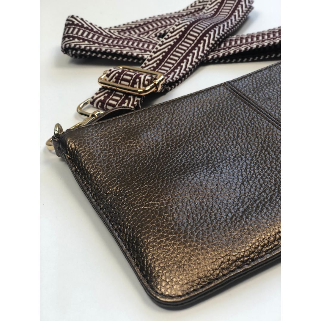 Tonya Genuine Leather Crossbody