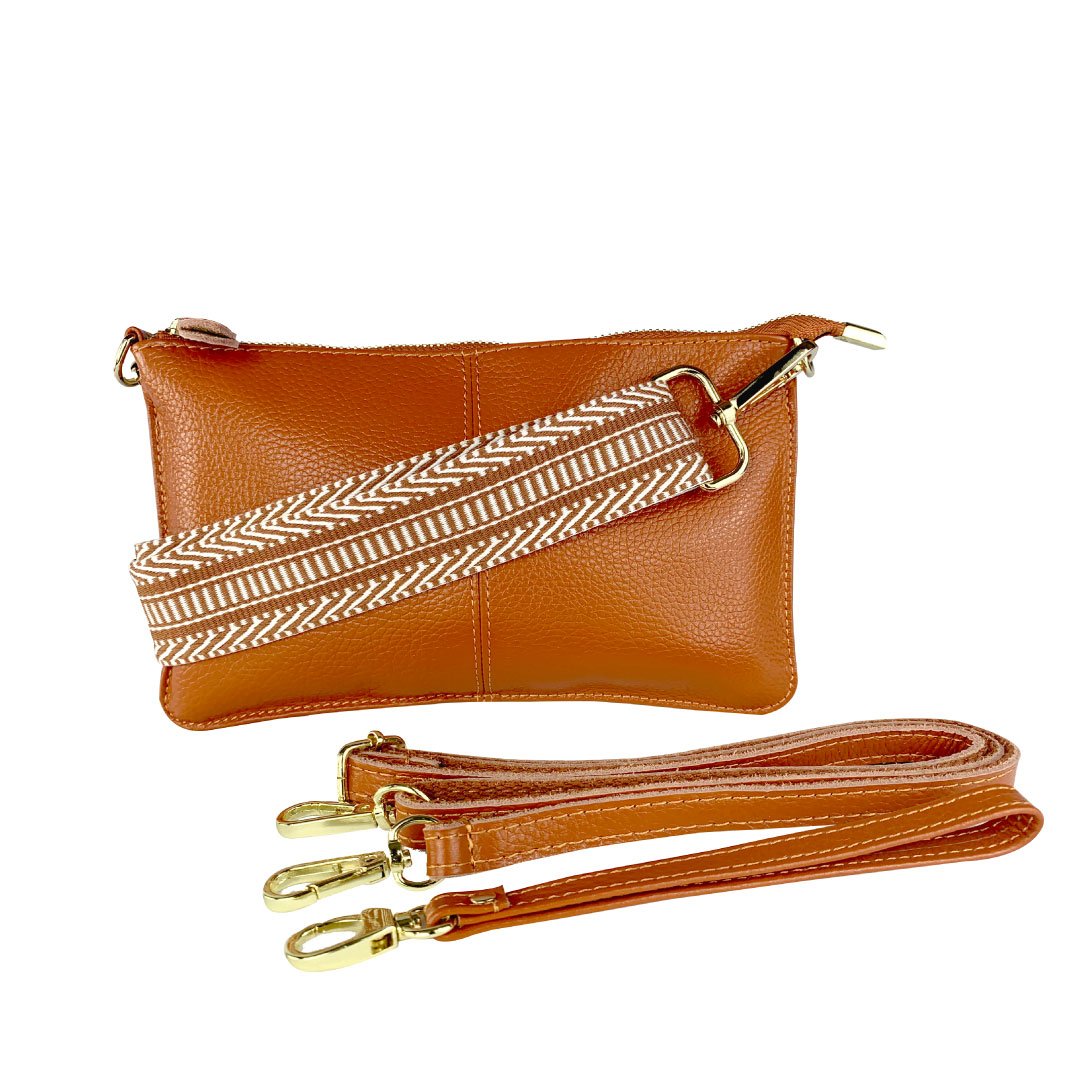 Tonya Genuine Leather Crossbody