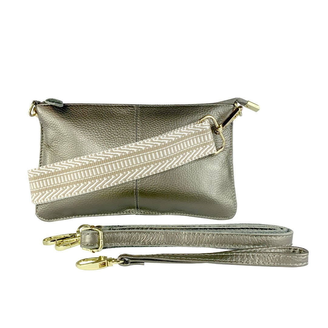 Tonya Genuine Leather Crossbody