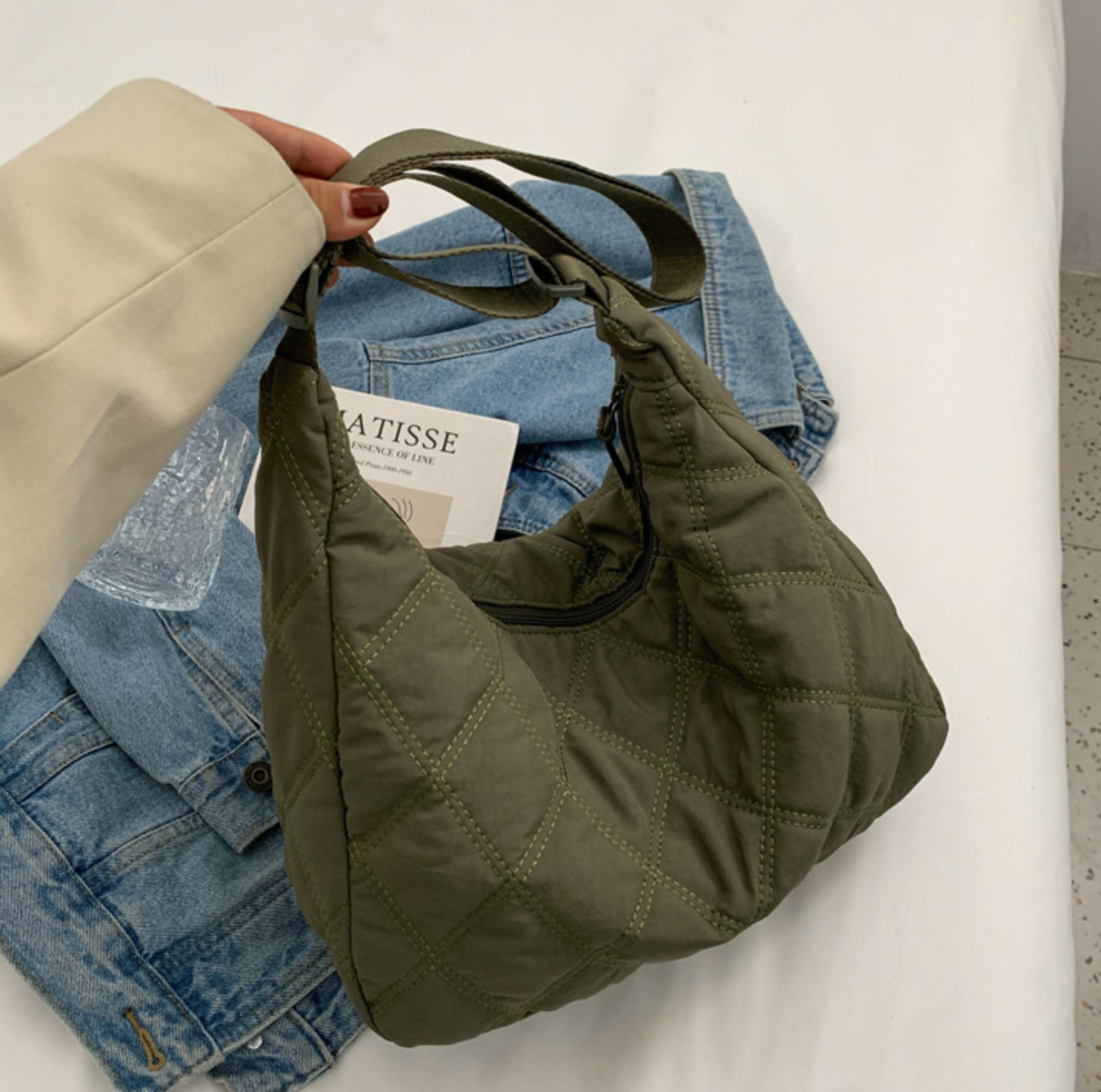 Millie Quilted Shoulder Bag
