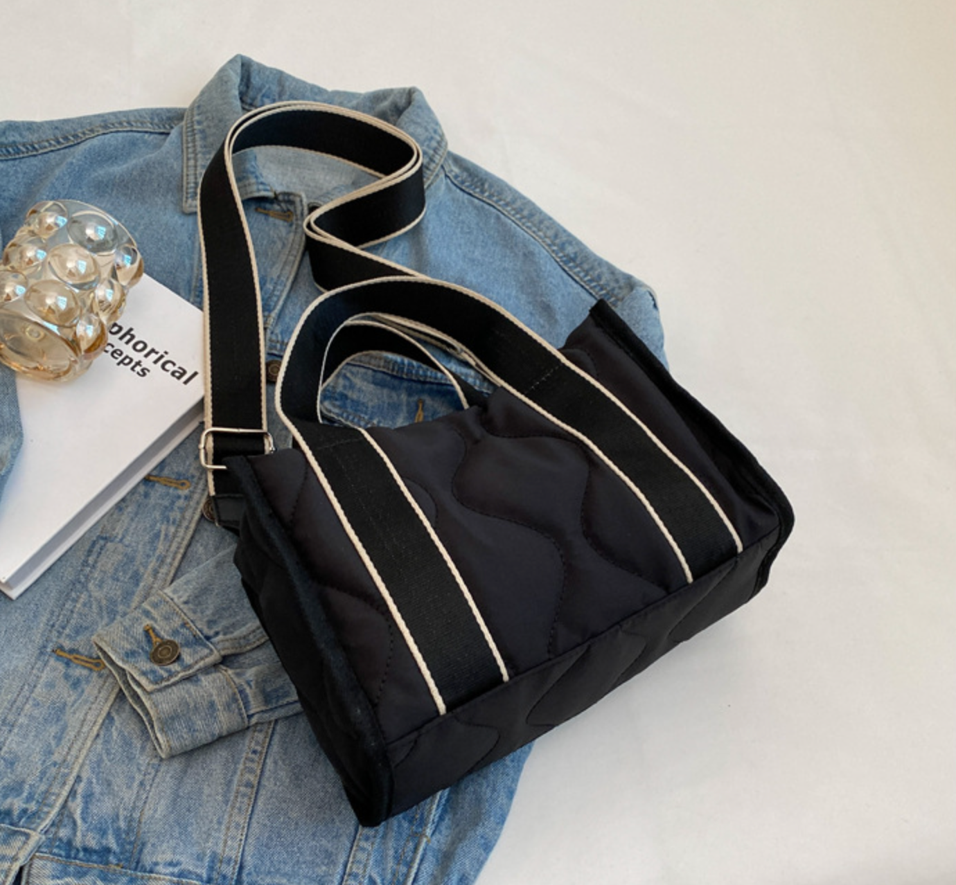 Melinda Quilted Shoulder Bag
