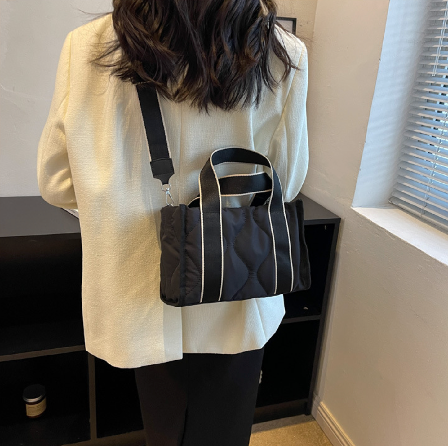 Melinda Quilted Shoulder Bag