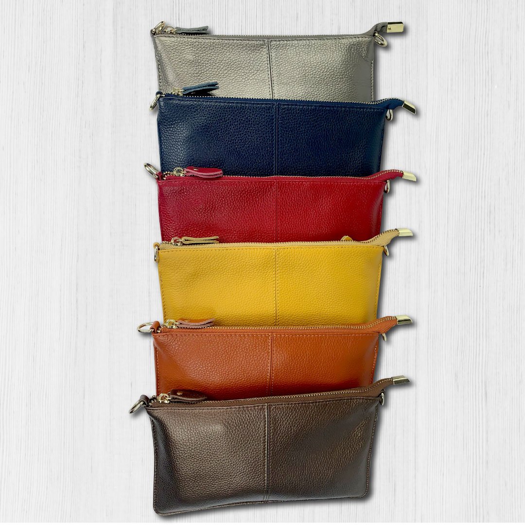 Tonya Genuine Leather Crossbody