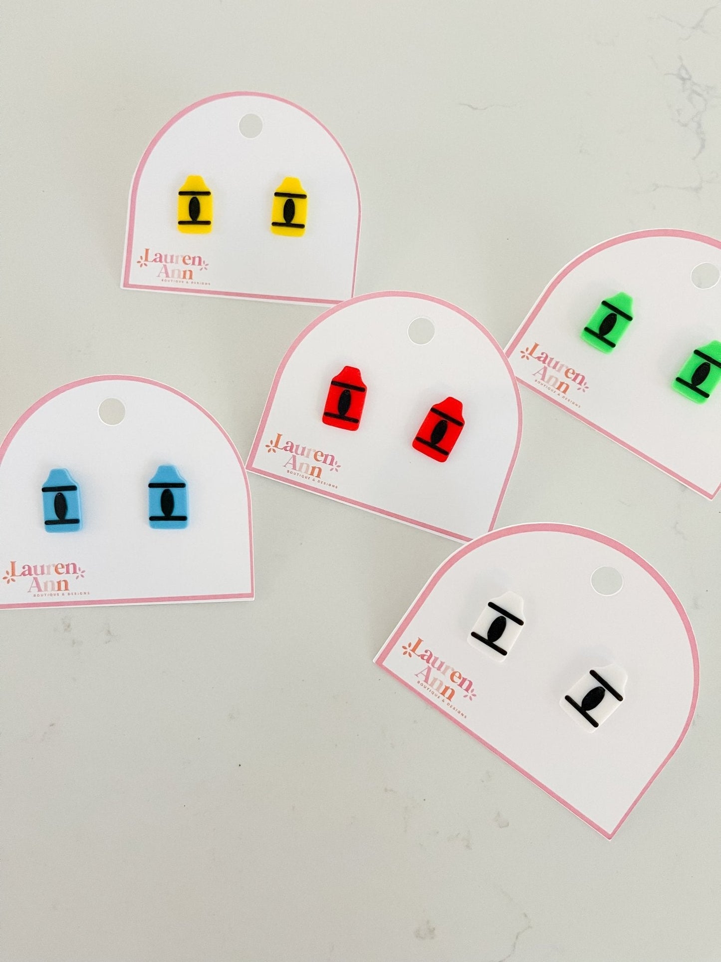 Crayon Studs